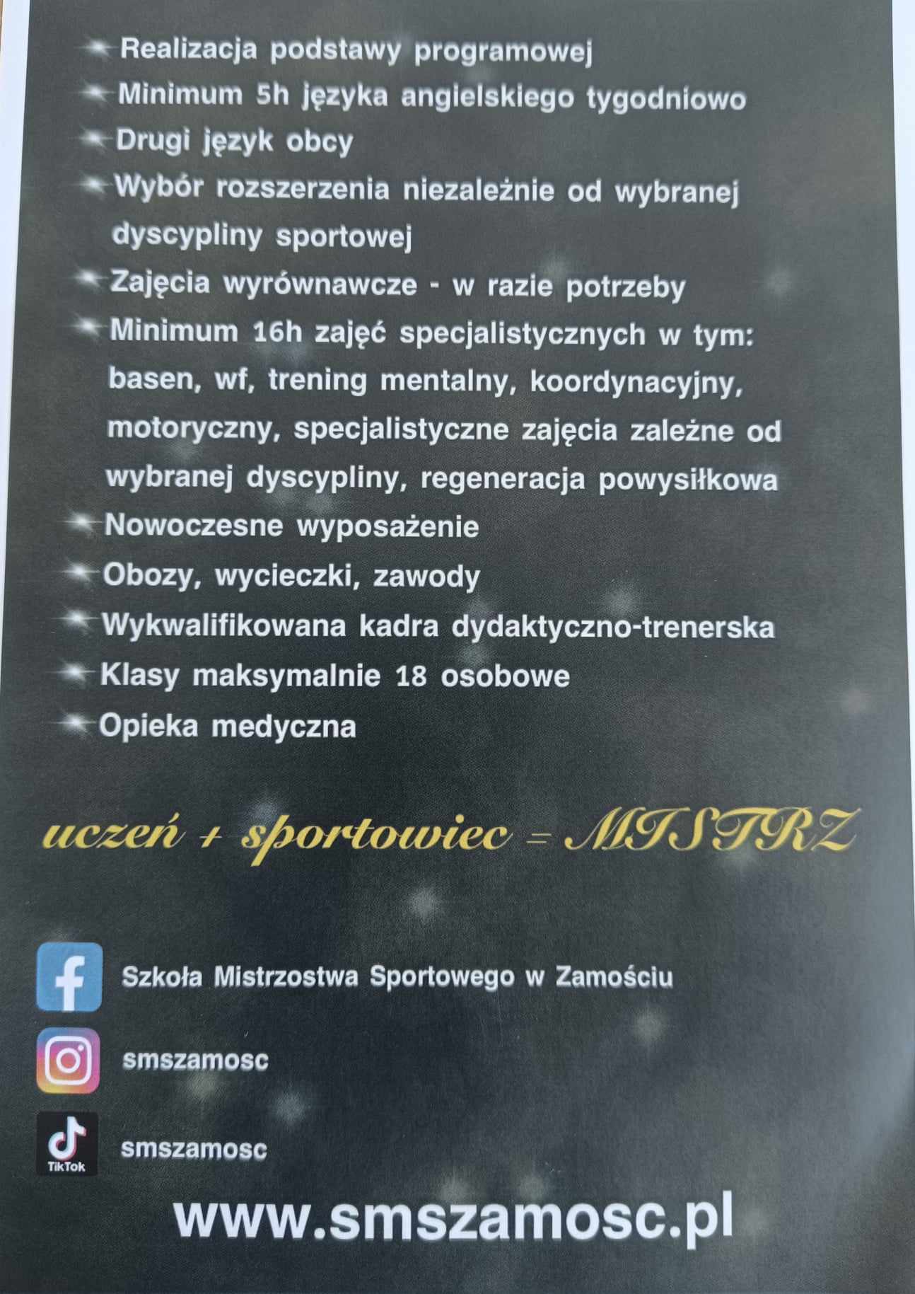 Liceum dla niepełnosprawnych Lubaczów Zwierzyniec